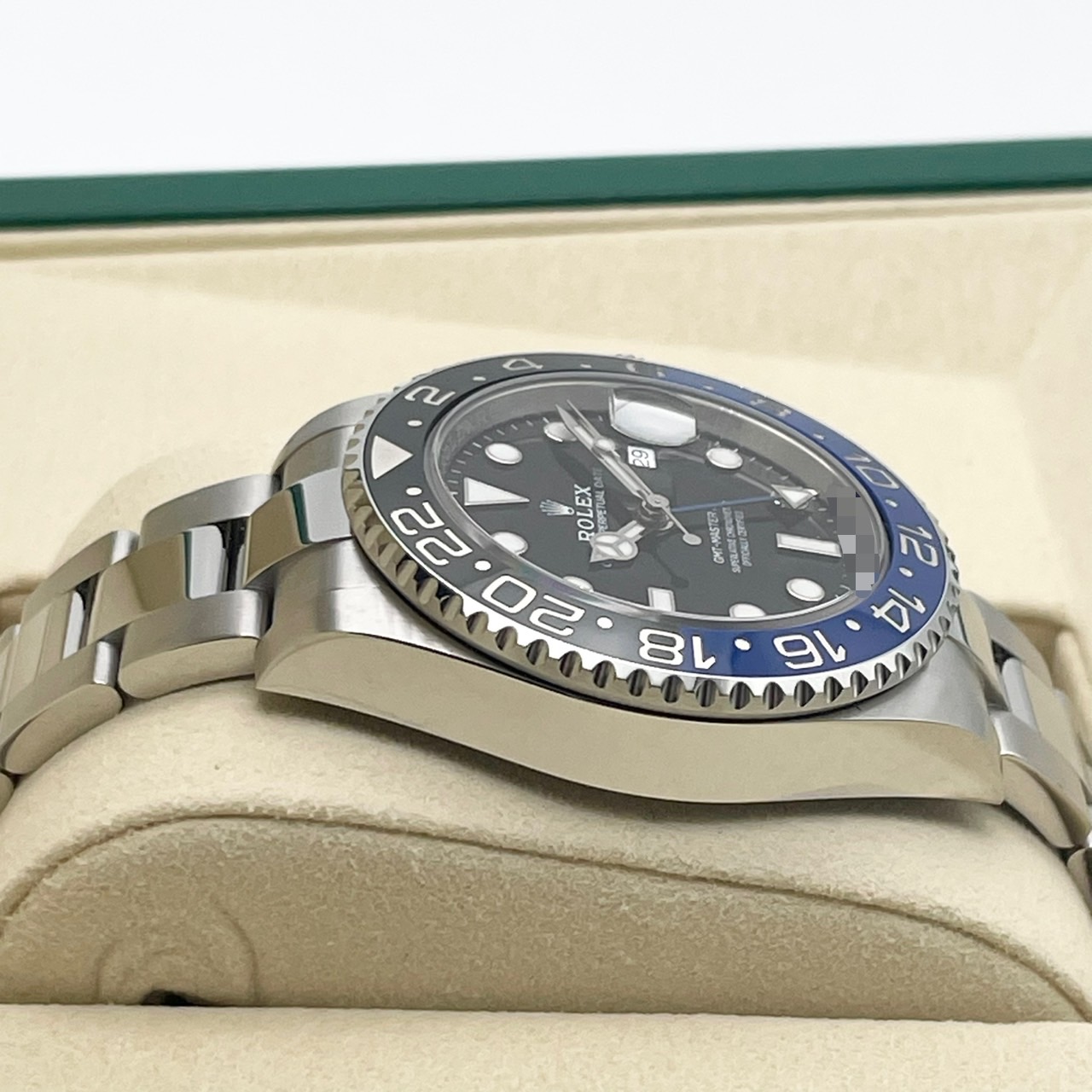 ��25ǯ8���顪�ۥ���å��� GMT�ޥ�����II 126710BLNR �����������֥쥹��å� �֥�å� �Хåȥޥ� 40mm