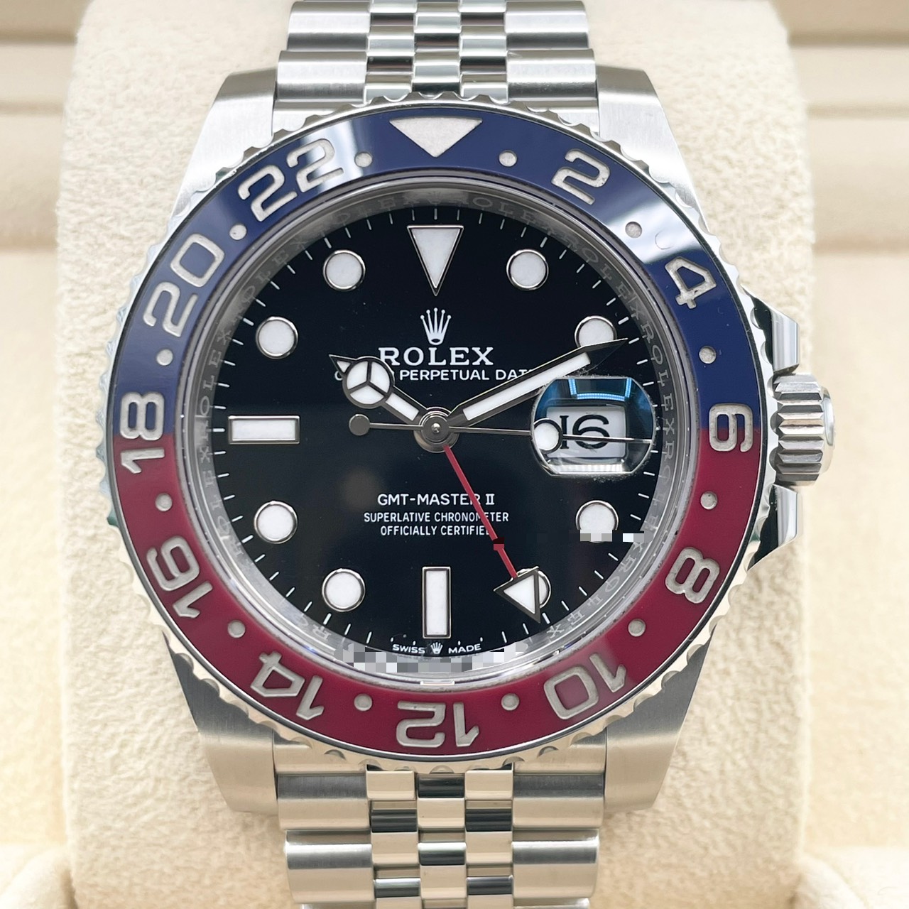 ��������λ��ǥ롪�ۥ���å��� GMT�ޥ�����II 126710BLRO �ڥץ� ����ӥ꡼�֥쥹 �֥�å� 40mm