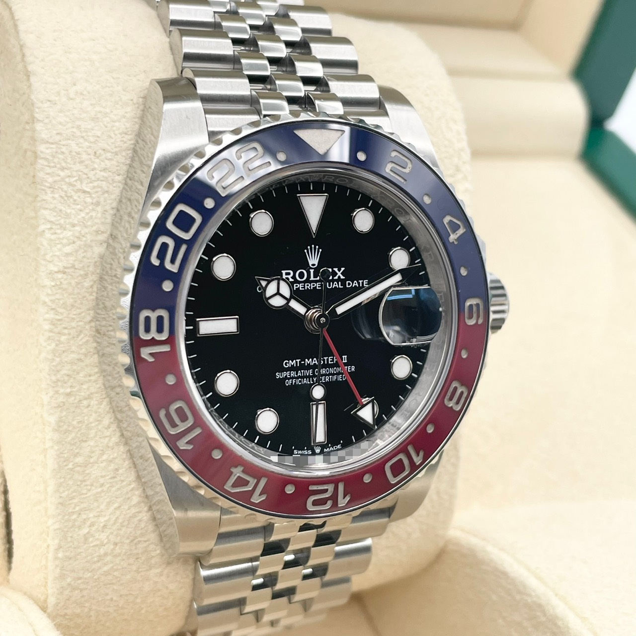 ��������λ��ǥ롪�ۥ���å��� GMT�ޥ�����II 126710BLRO �ڥץ� ����ӥ꡼�֥쥹 �֥�å� 40mm