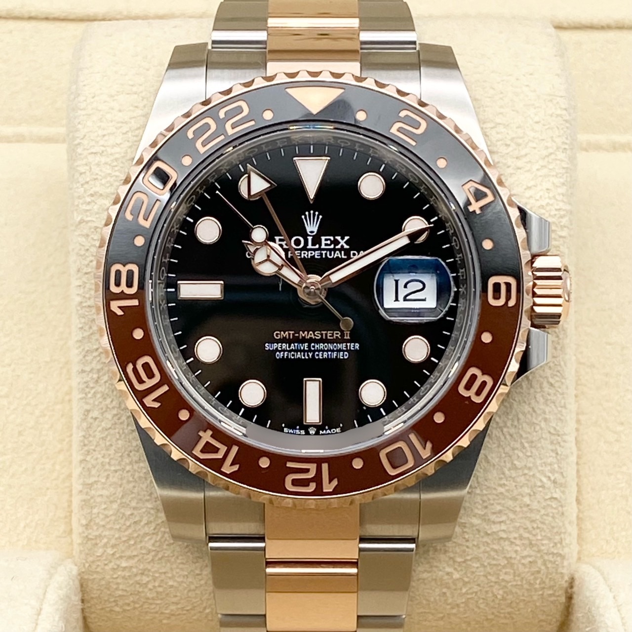 ��������衪��������SALE�ۥ���å��� GMT�ޥ�����II 126711CHNR �֥�å� 40mm
