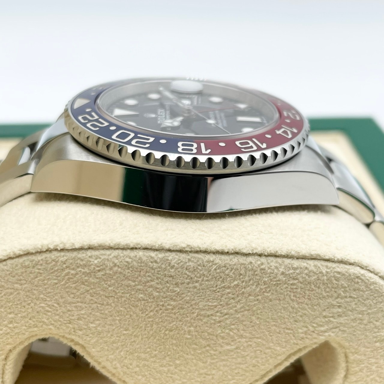 ����å��� GMT�ޥ�����II 126710BLRO �ڥץ� �����������֥쥹��å� �֥�å� 40mm