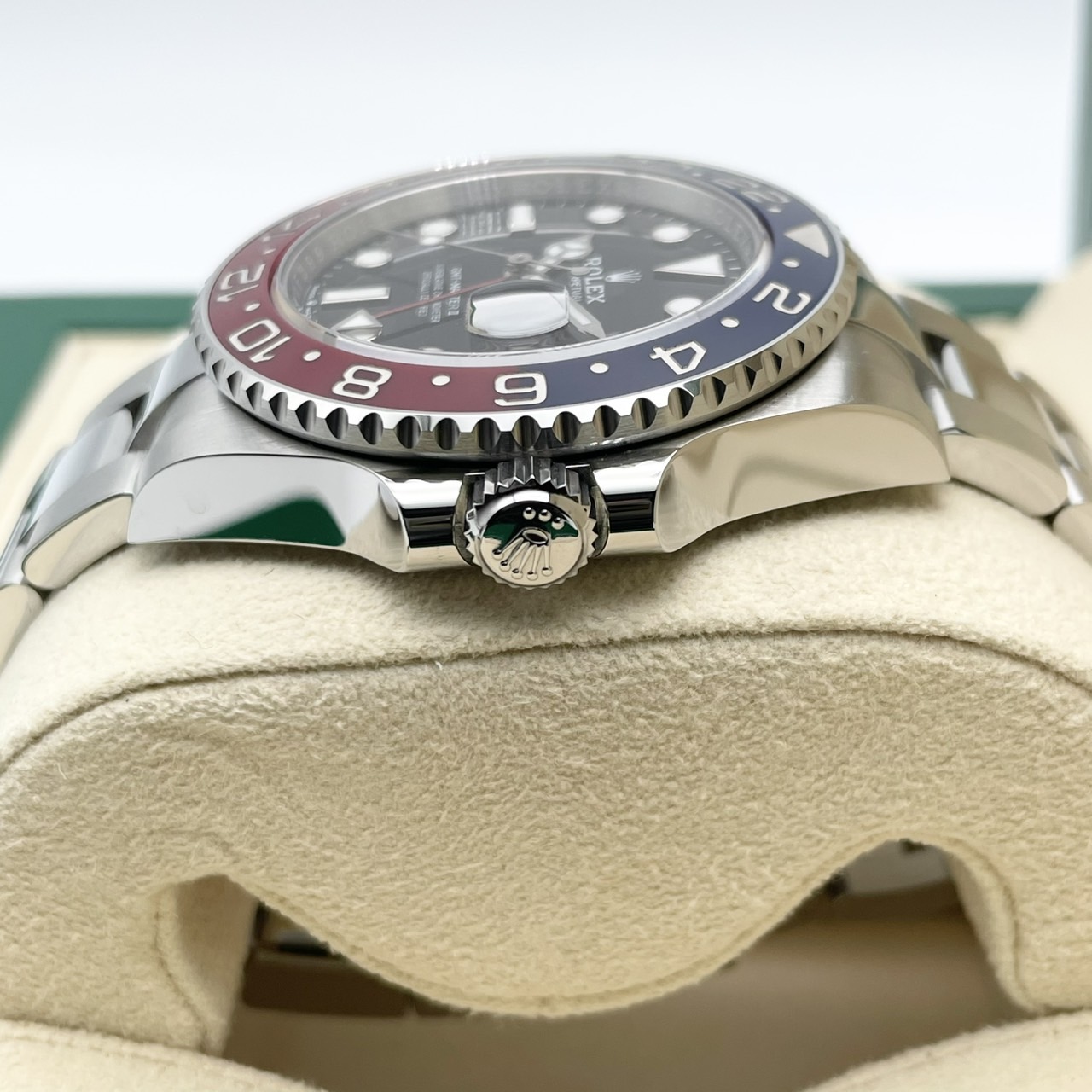 ����å��� GMT�ޥ�����II 126710BLRO �ڥץ� �����������֥쥹��å� �֥�å� 40mm