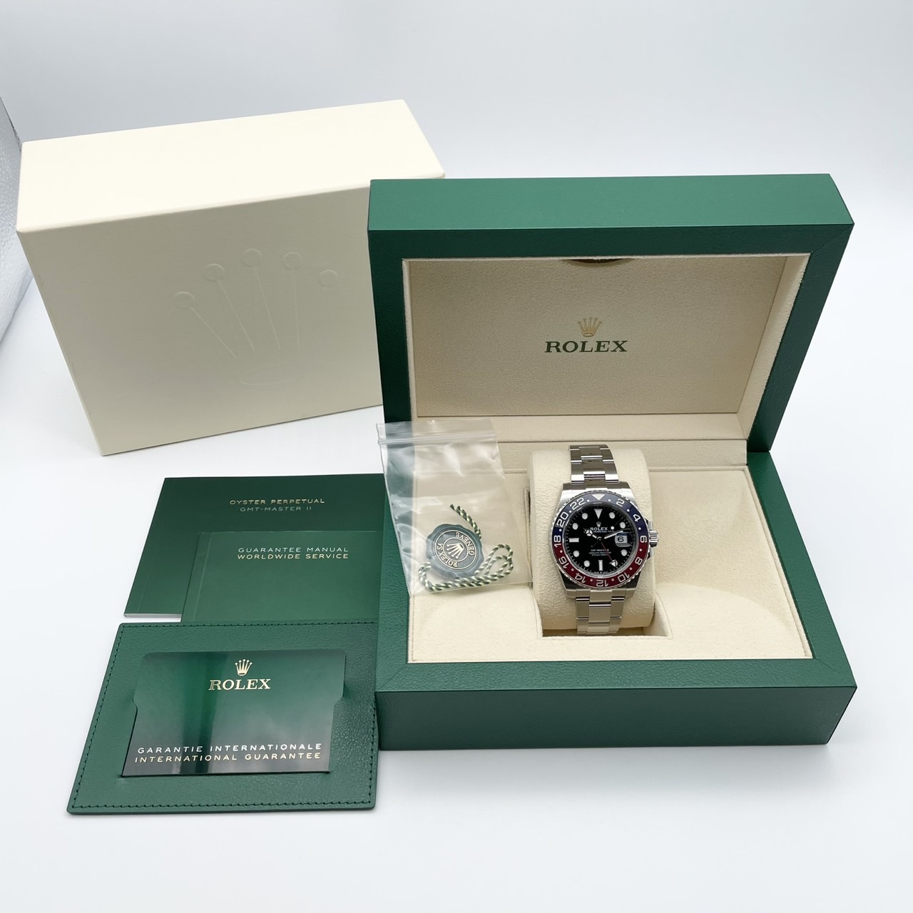 ����å��� GMT�ޥ�����II 126710BLRO �ڥץ� �����������֥쥹��å� �֥�å� 40mm