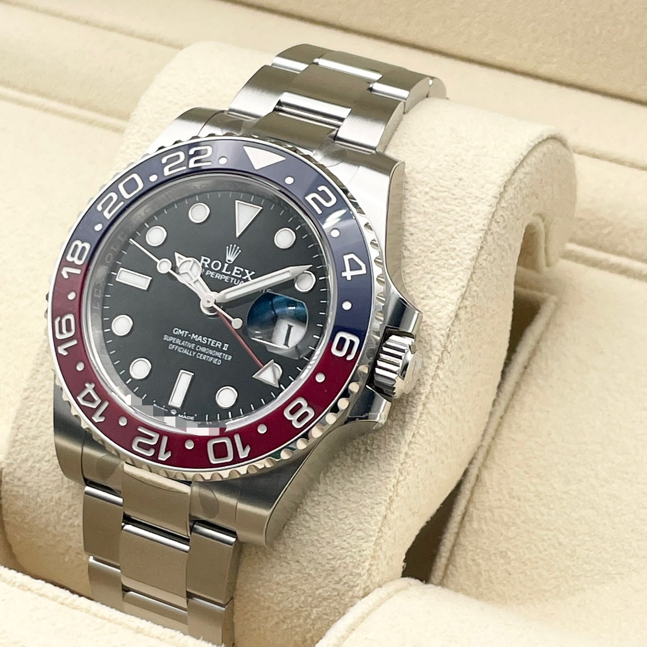 �ڲƤ������ò��ۡ������ݸ�����դ����ۡ�2025ǯ6����ۥ���å��� GMT�ޥ�����II 126710BLRO �����������֥쥹��å� �֥�å� 40mm