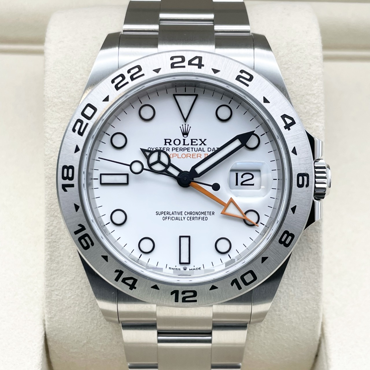 ��2025ǯ�ǽ��ץ饤�����ۡ��ݾڽ�����2025ǯ10��ۥ���å��� �������ץ����顼II 226570 �ۥ磻�� �����������֥쥹��å� 42mm