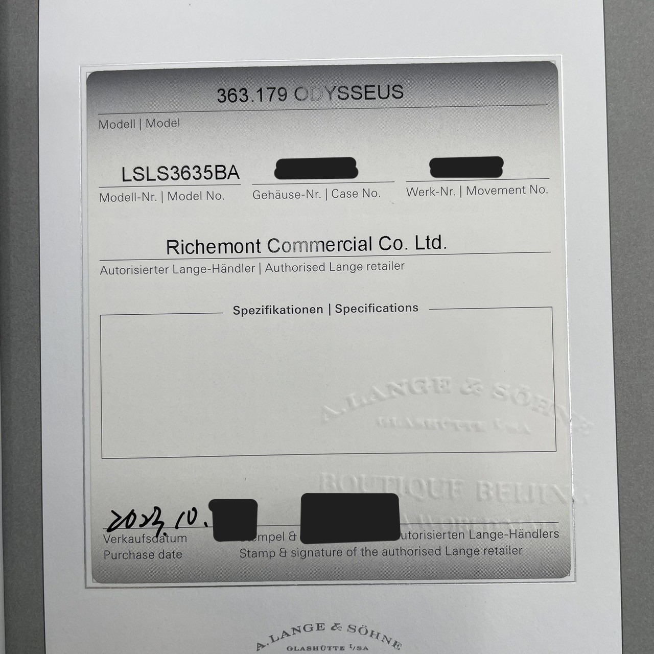 �ںǽ��³����ʡۡ��ݸ�����դ��ۥ��&������ ���ǥ�å����� 363.179 �������֥롼 ���ƥ�쥹�������� 40.5mm