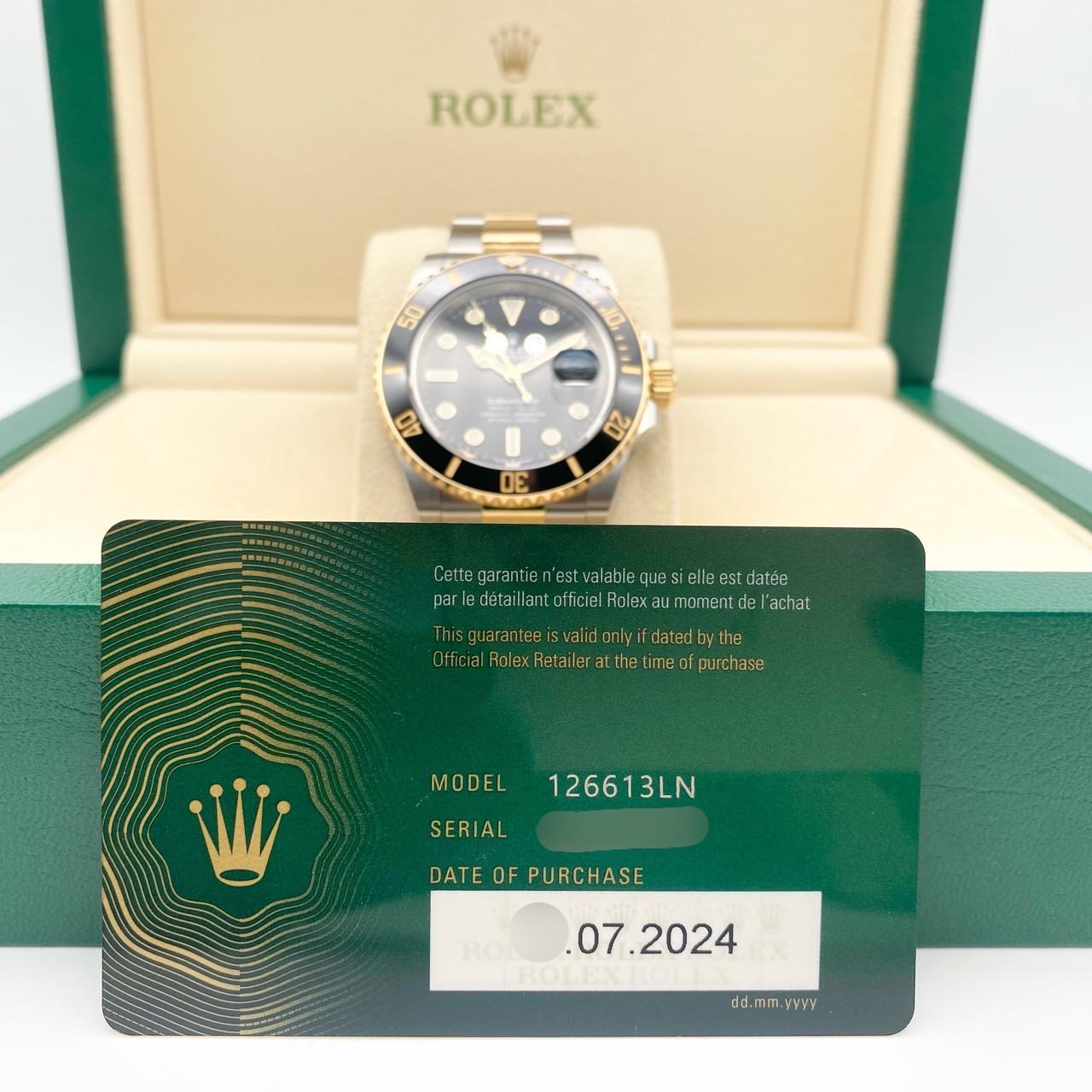 ����å��� ���֥ޥ꡼�ʥǥ��� 126613LN �֥�å� 41mm