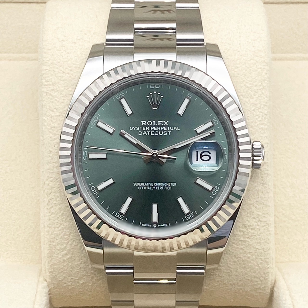 ����å��� �ǥ��ȥ��㥹�� 126334 �ߥ�ȥ��꡼�� �����������֥쥹 41mm