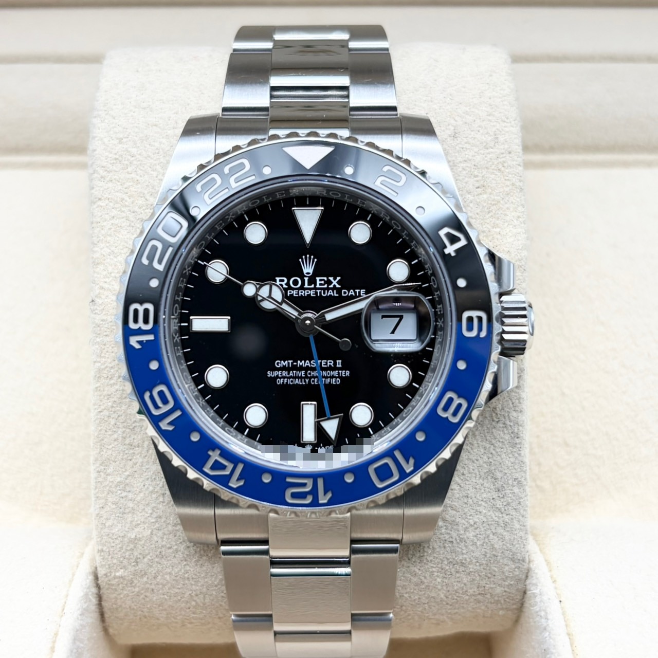 ����å��� GMT�ޥ�����II 126710BLNR �Хåȥޥ� �����������֥쥹 40mm