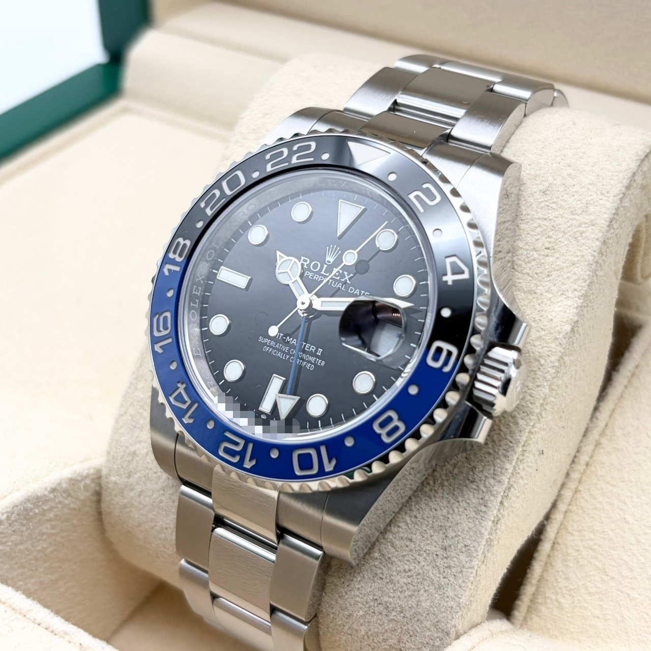 ����å��� GMT�ޥ�����II 126710BLNR �Хåȥޥ� �����������֥쥹 40mm