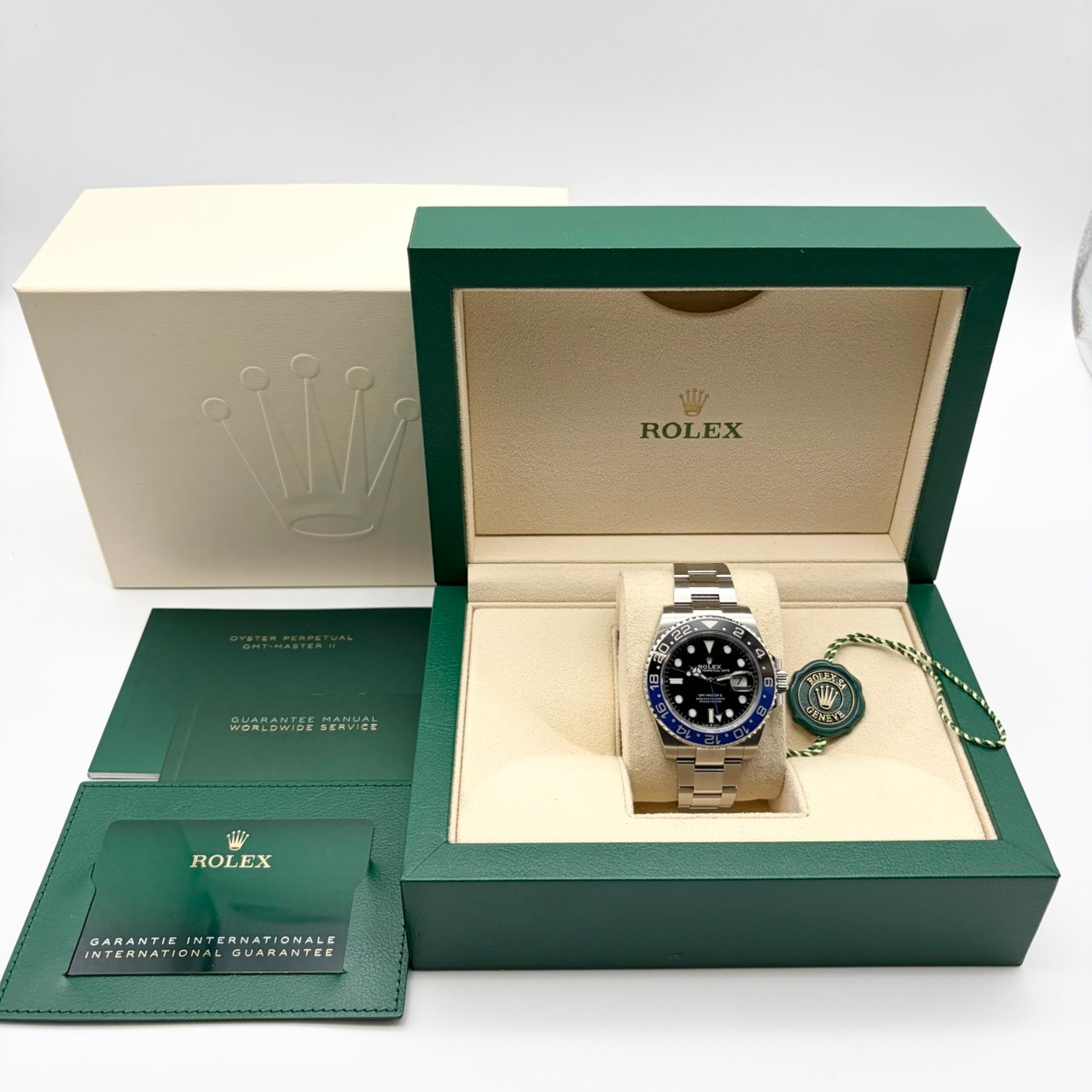 ����å��� GMT�ޥ�����II 126710BLNR �Хåȥޥ� �����������֥쥹 40mm