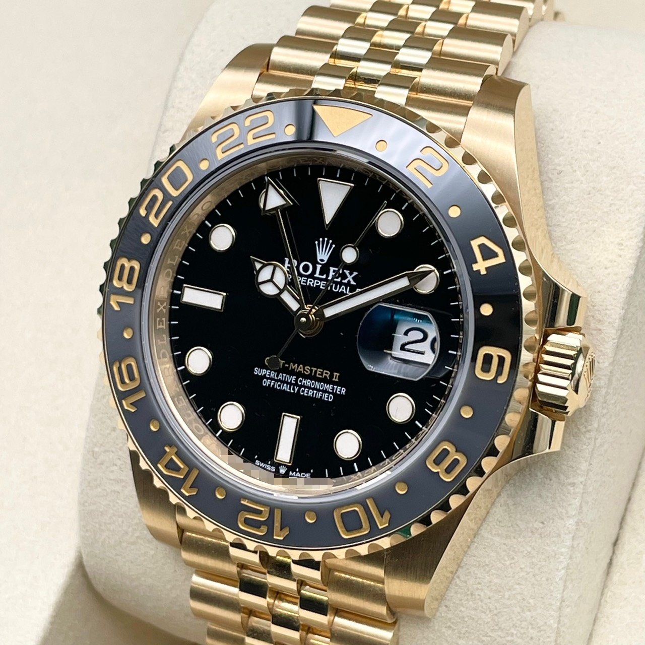 ��ǯ�����軻���ۡڶ�̵�������ۥ���å��� GMT�ޥ�����II 126718GRNR ��������������� ����ӥ꡼�֥쥹 �֥�å� 40mm