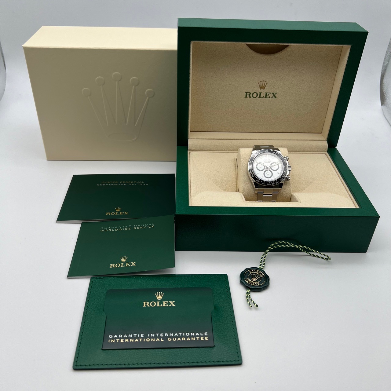 ����å��� �ǥ��ȥ� 126500LN  �ۥ磻�� 40mm ���ƥ�쥹�������� �����������֥쥹