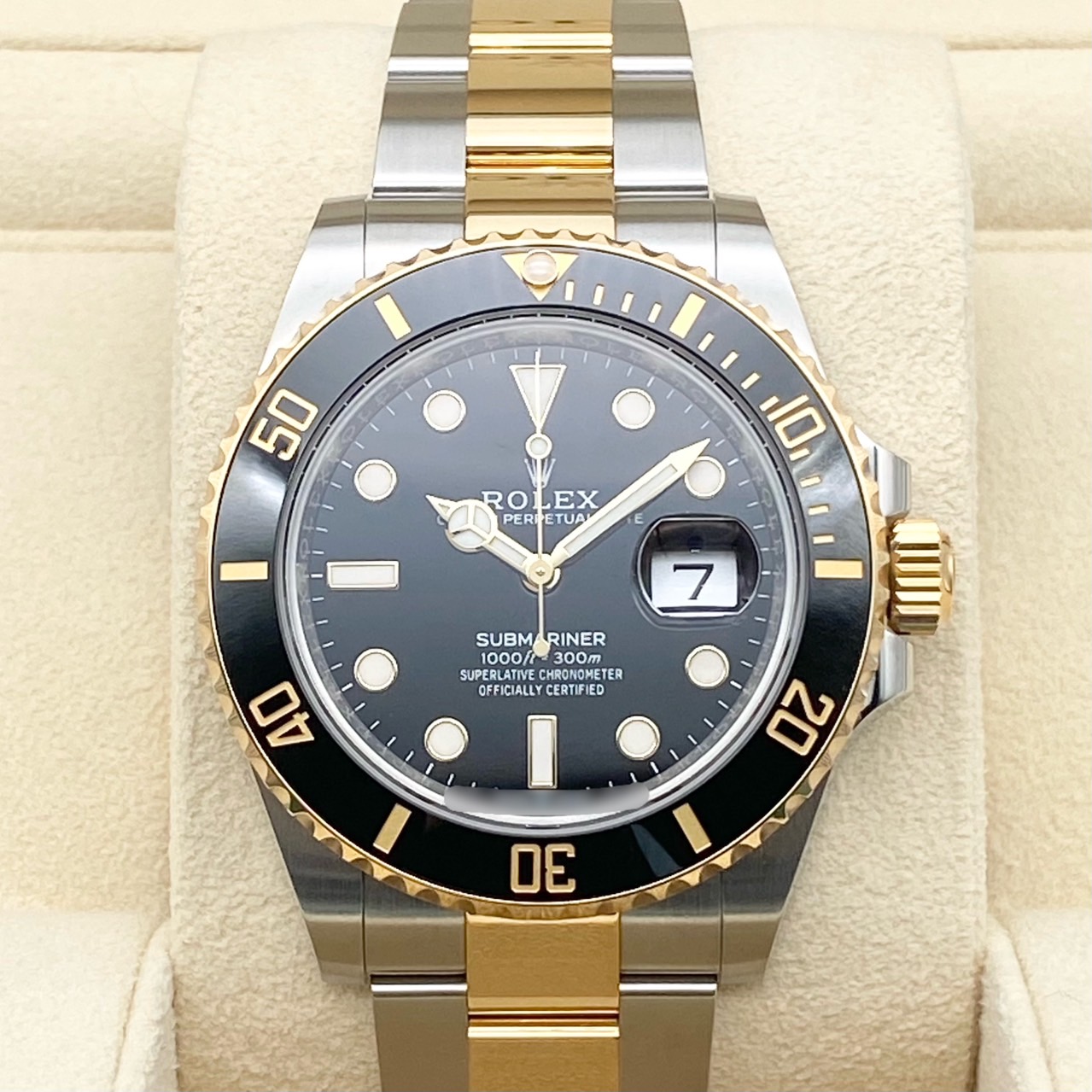 磨き済 ロレックス純正】コンビ 余りコマ サブマリーナ 93153