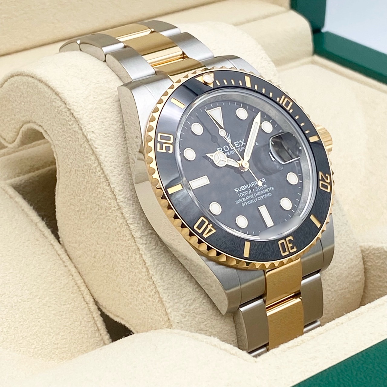 ����å��� ���֥ޥ꡼�ʥǥ��� 126613LN ���ƥ�쥹��������+��������������� �֥�å� 41mm