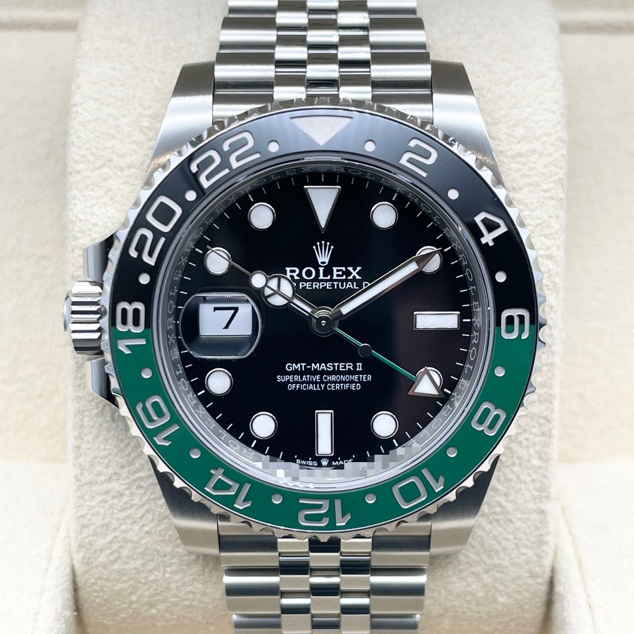����å��� GMT�ޥ�����II 126720VTNR �֥�å� ����ӥ꡼�֥쥹 40mm