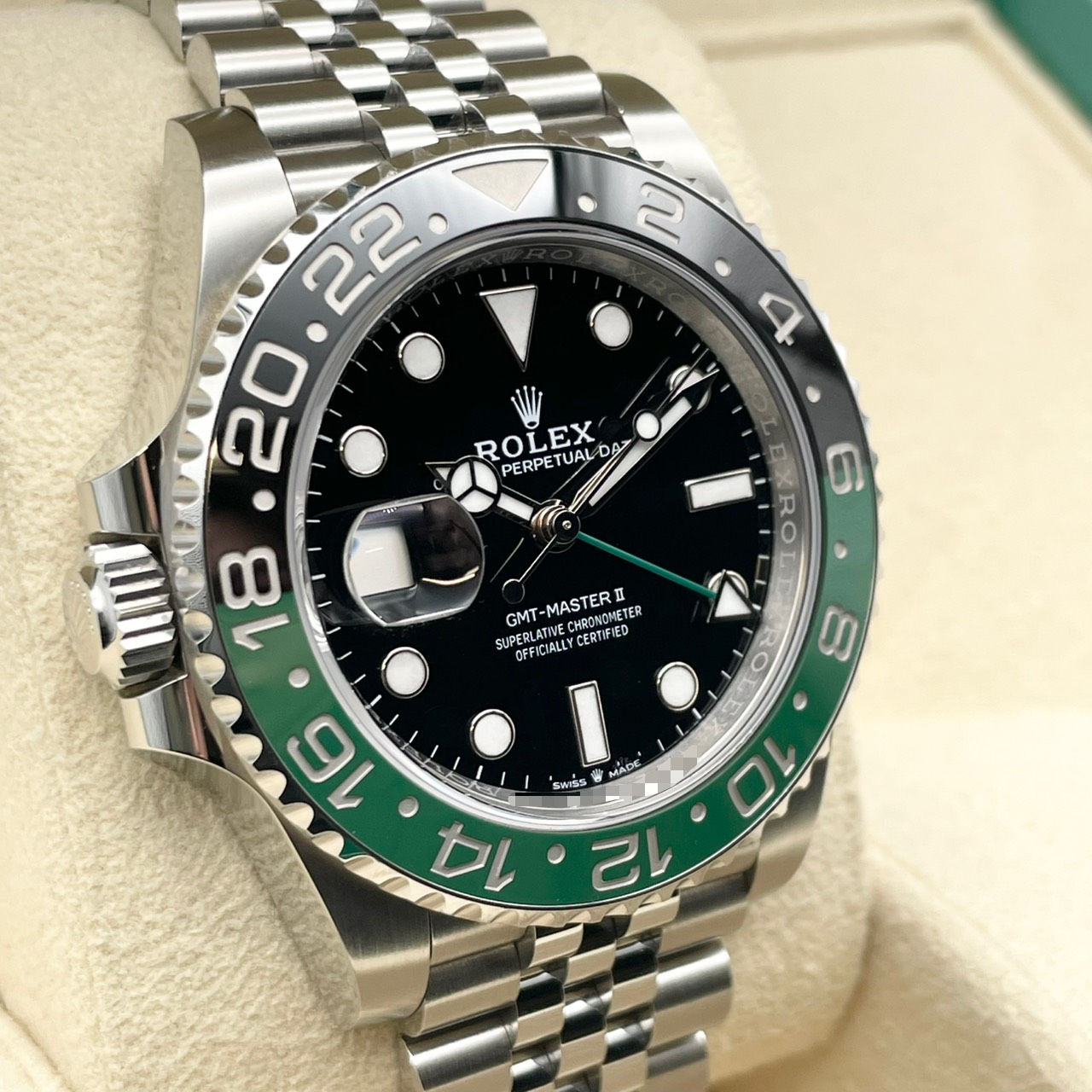 ����å��� GMT�ޥ�����II 126720VTNR �֥�å� ����ӥ꡼�֥쥹 40mm