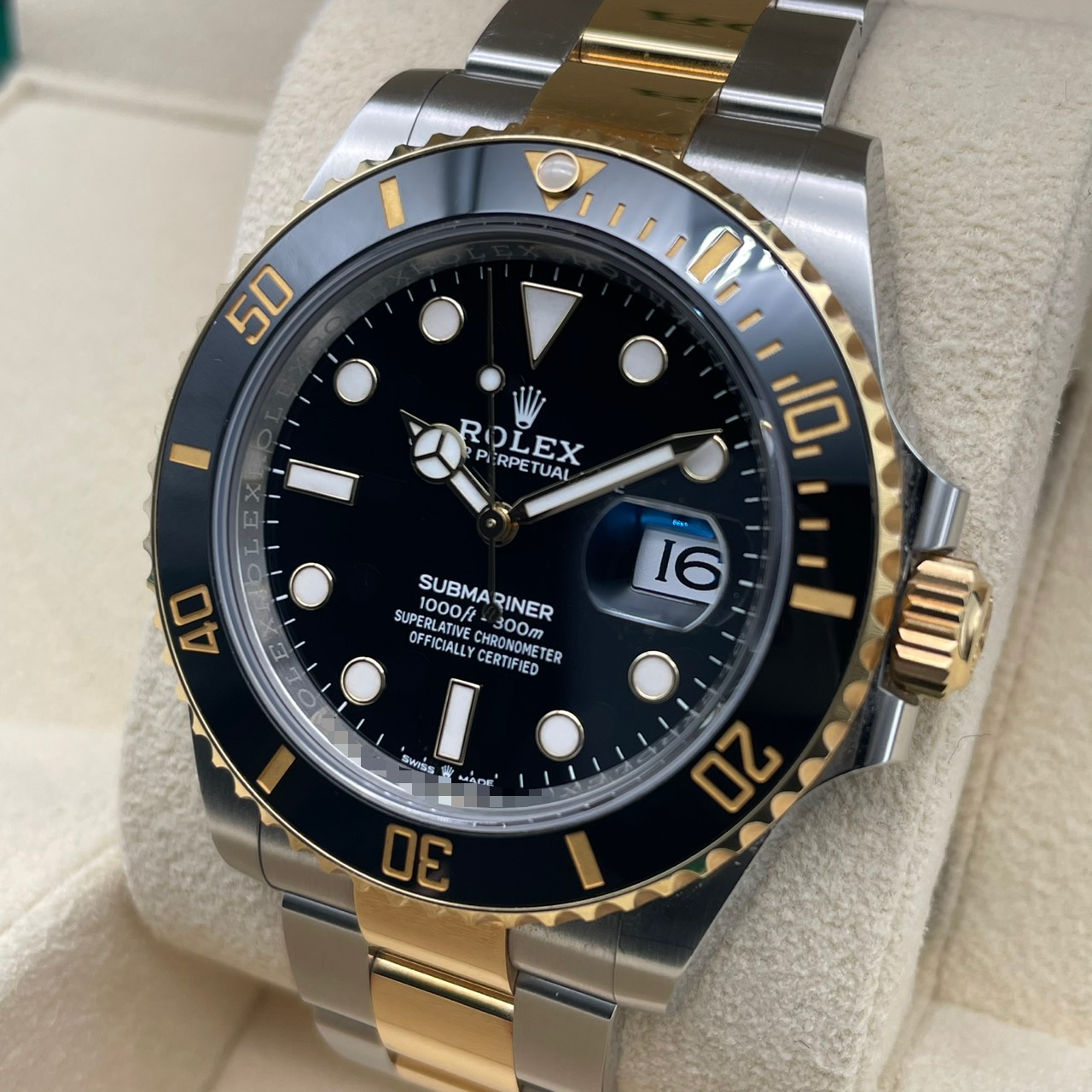 ����å��� ���֥ޥ꡼�ʡ��ǥ��� 126613LN �֥�å� 41mm