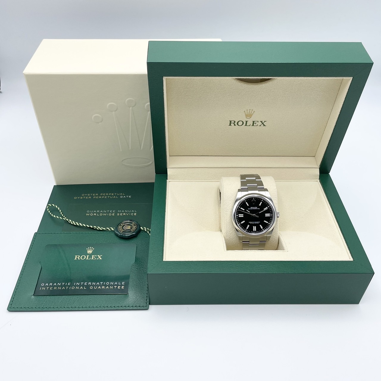 ����å��� �����������ѡ��ڥ��奢�� 124300 �����������֥쥹��å� �֥�å� 41mm