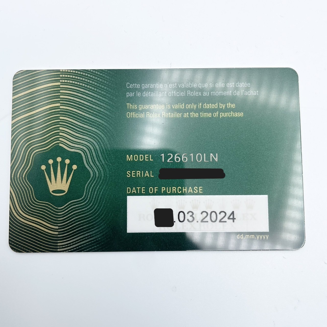 ����å��� ���֥ޥ꡼�ʥǥ��� 126610LN �֥�å� 41mm