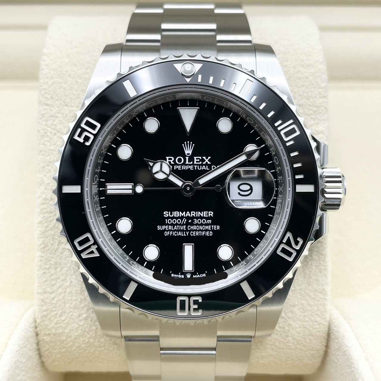 ����å��� ���֥ޥ꡼�ʥǥ��� 126610LN �֥�å� 41mm