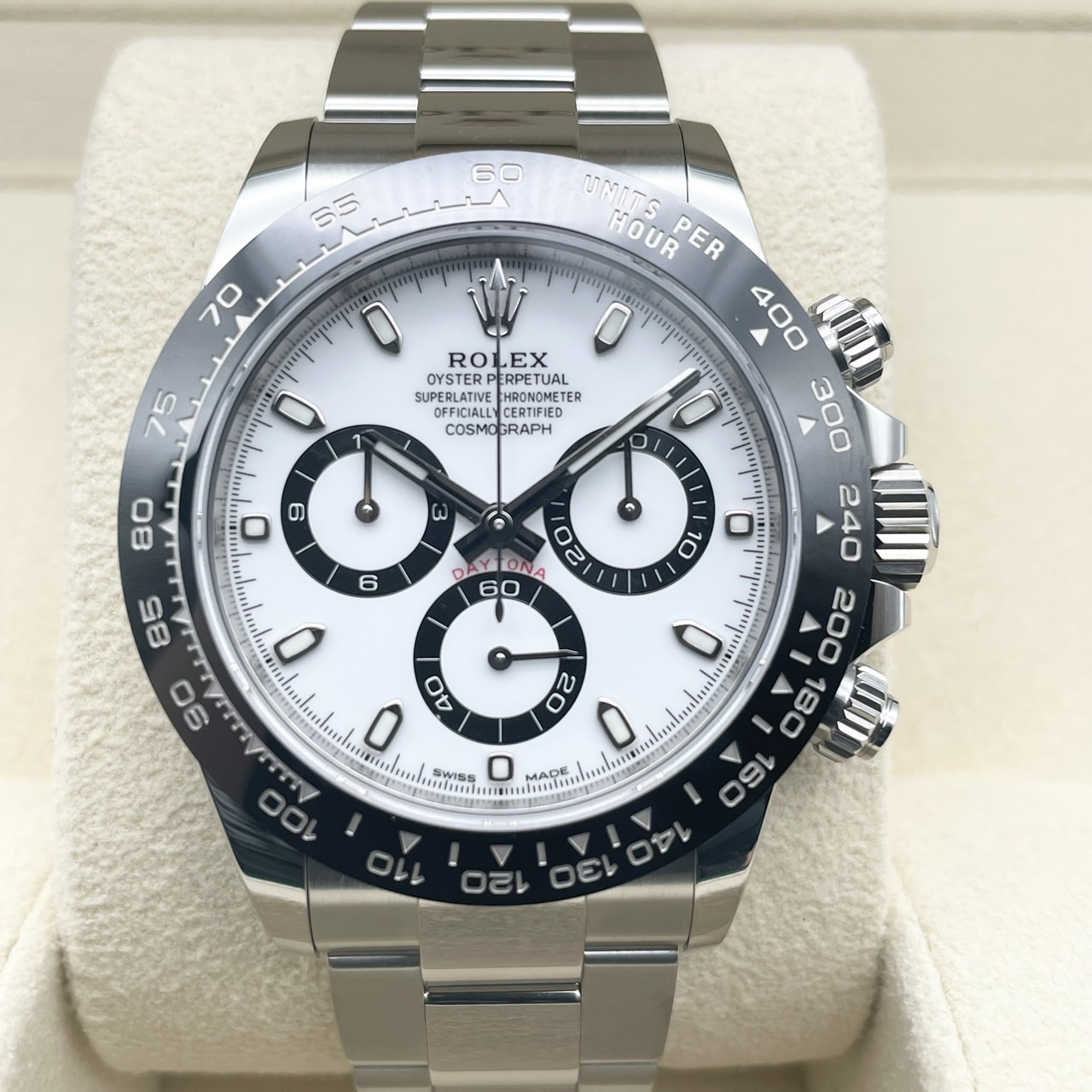 ����å��� �ǥ��ȥ� 116500LN �����������֥쥹��å� �ۥ磻�� 40mm