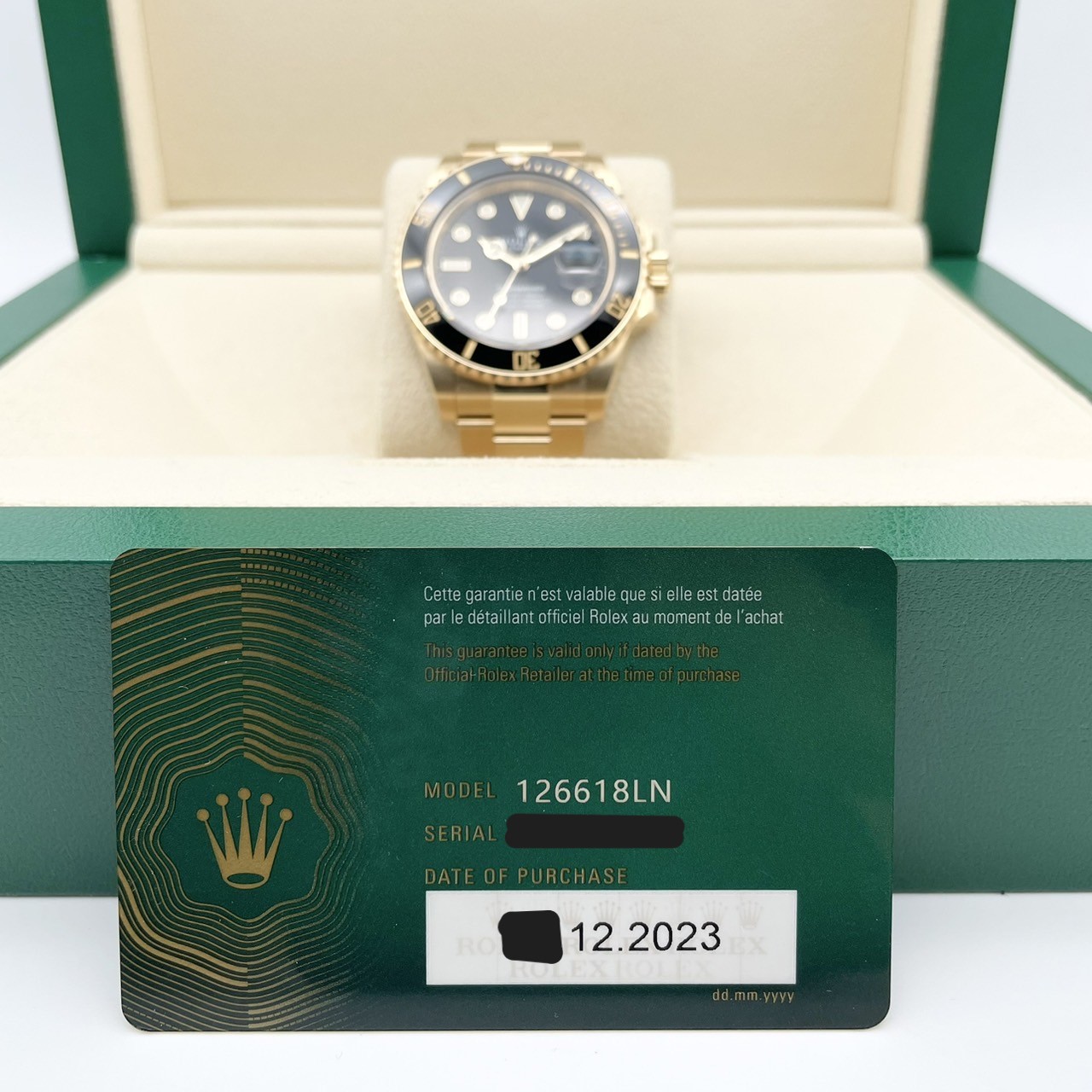 ��11/30(��)�ޤǸ������ò��ۥ���å��� ���֥ޥ꡼�ʥǥ��� 126618LN �֥�å� 41mm