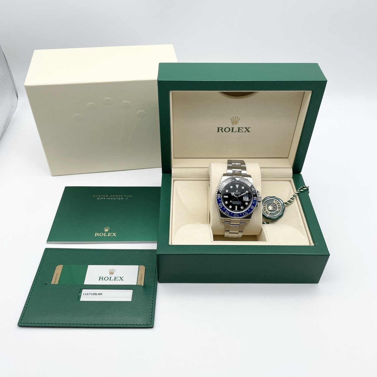 �ڸ����ò��ۥ���å��� GMT�ޥ�����II 116710BLNR �����������֥쥹 �Хåȥޥ� 40mm