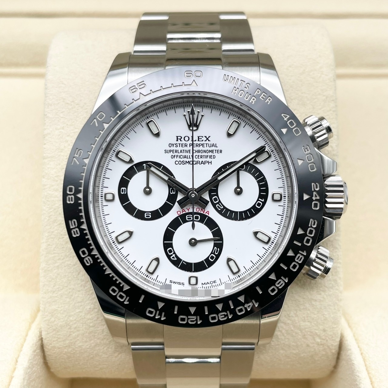 ����å��� �ǥ��ȥ� 116500LN �ۥ磻�� 40mm