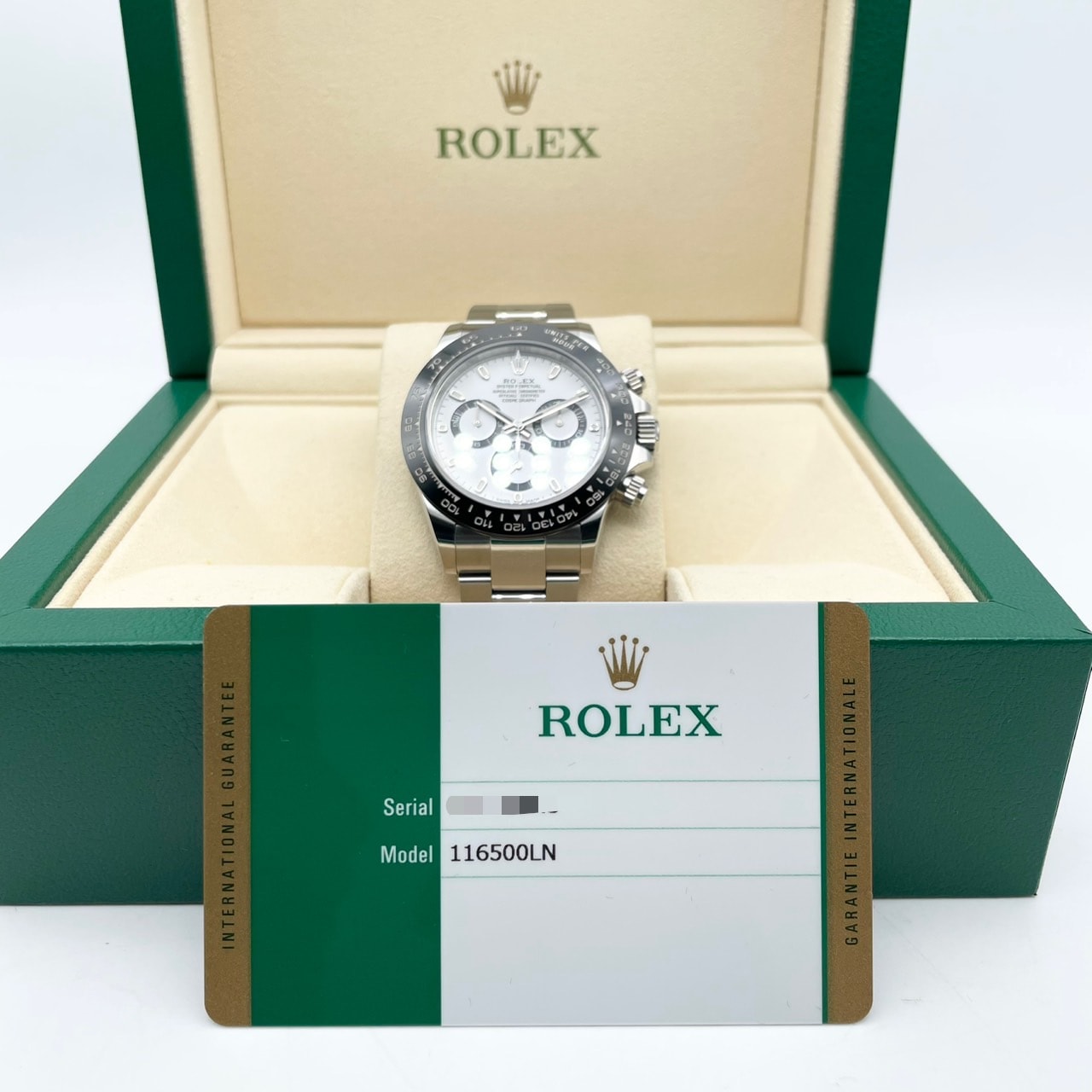 ����å��� �ǥ��ȥ� 116500LN �ۥ磻�� 40mm