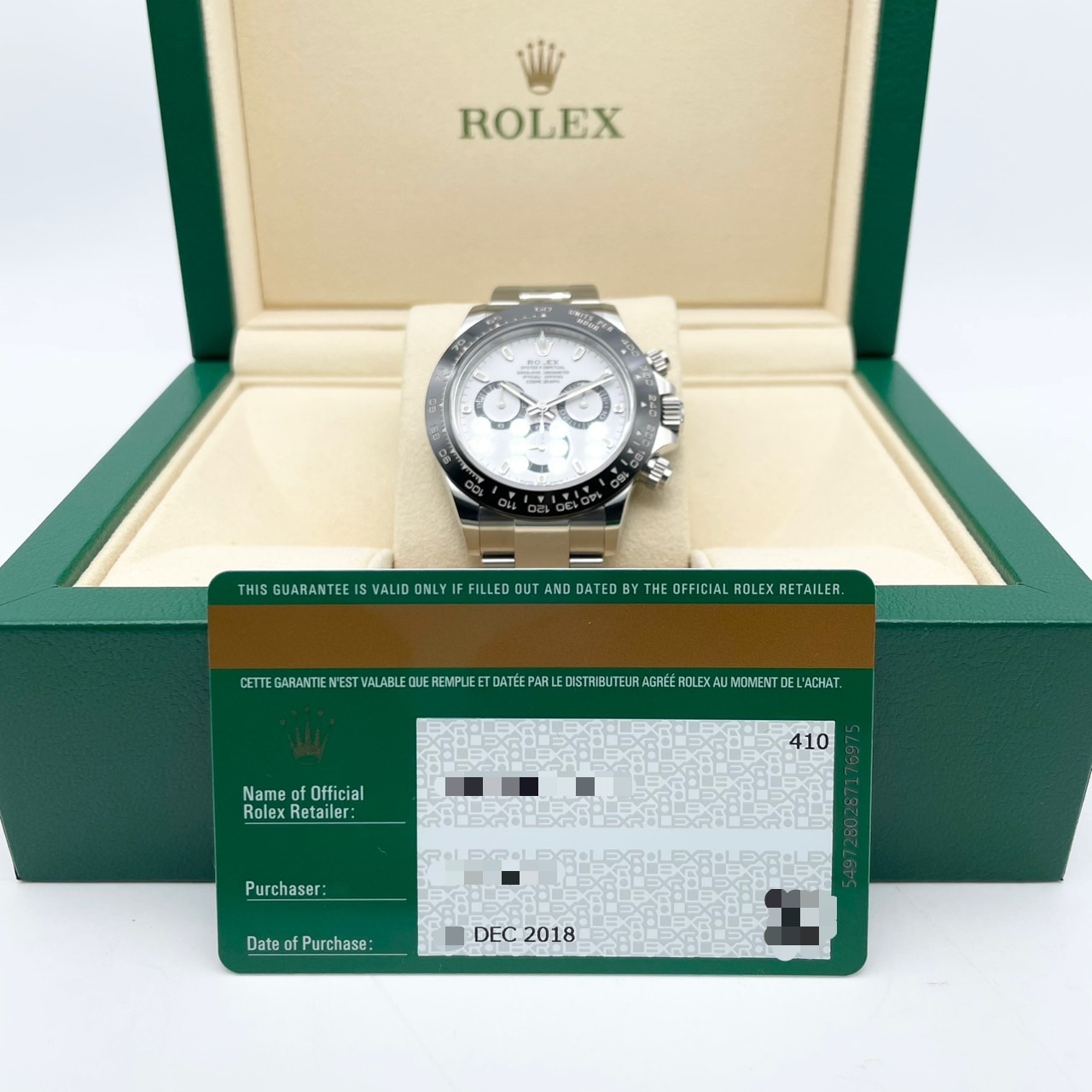 ����å��� �ǥ��ȥ� 116500LN �ۥ磻�� 40mm