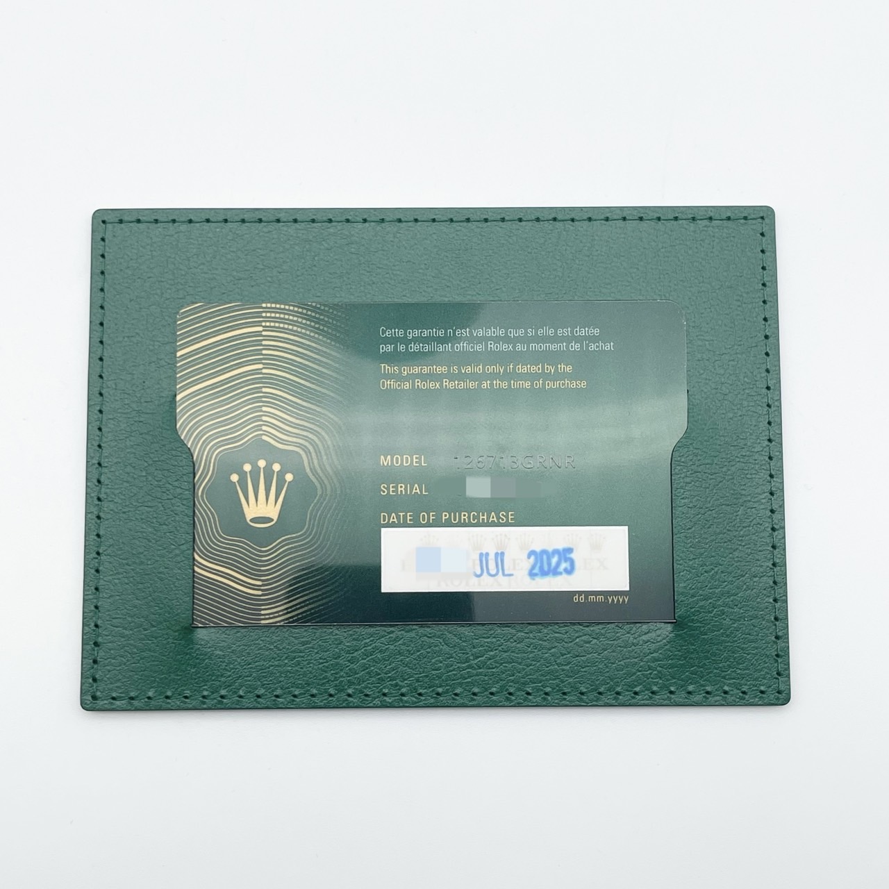 ڰݸդ 25ǯ7顪ۥå GMTޥII 126713GRNR ӥ꡼֥쥹 40mm