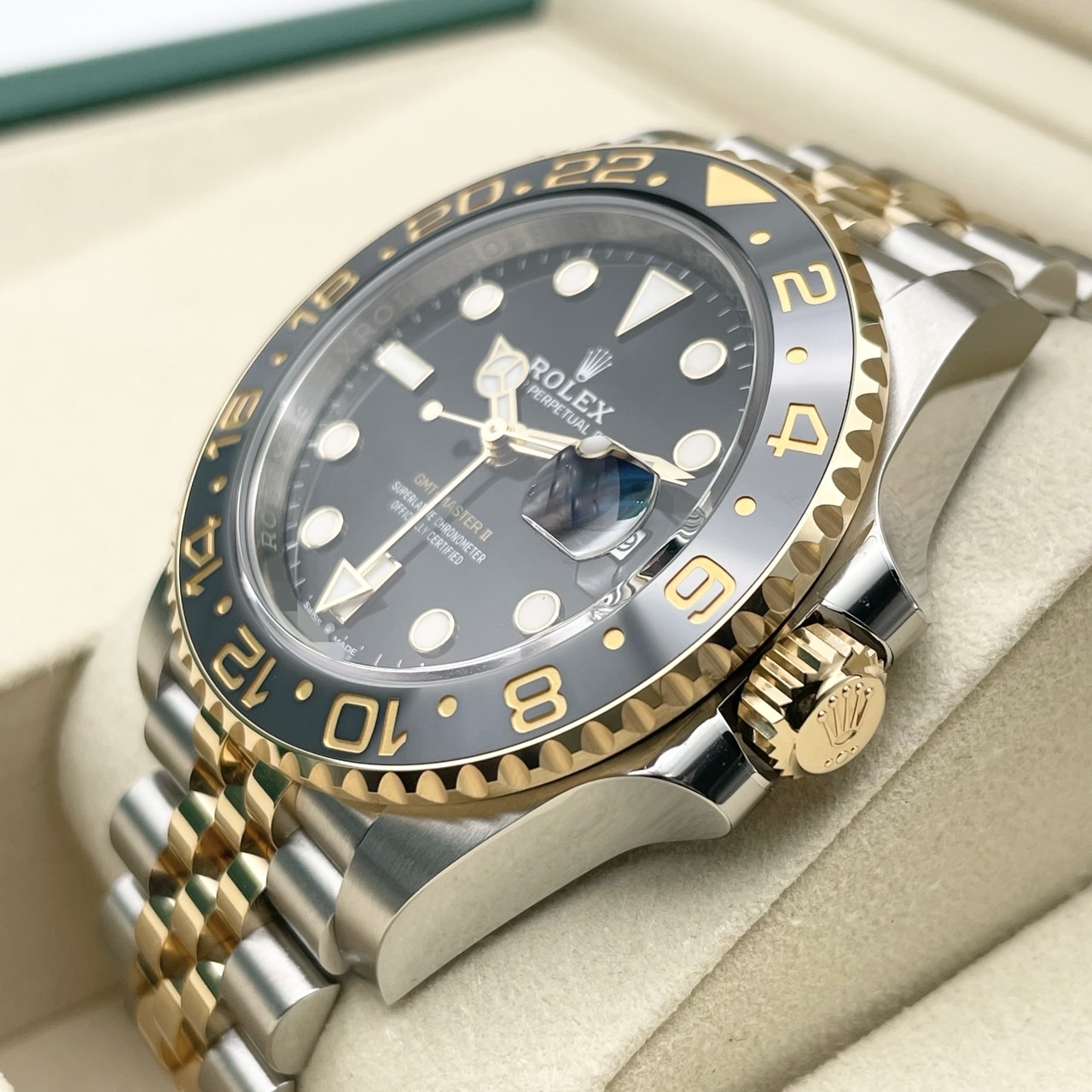 ڰݸդ 25ǯ7顪ۥå GMTޥII 126713GRNR ӥ꡼֥쥹 40mm