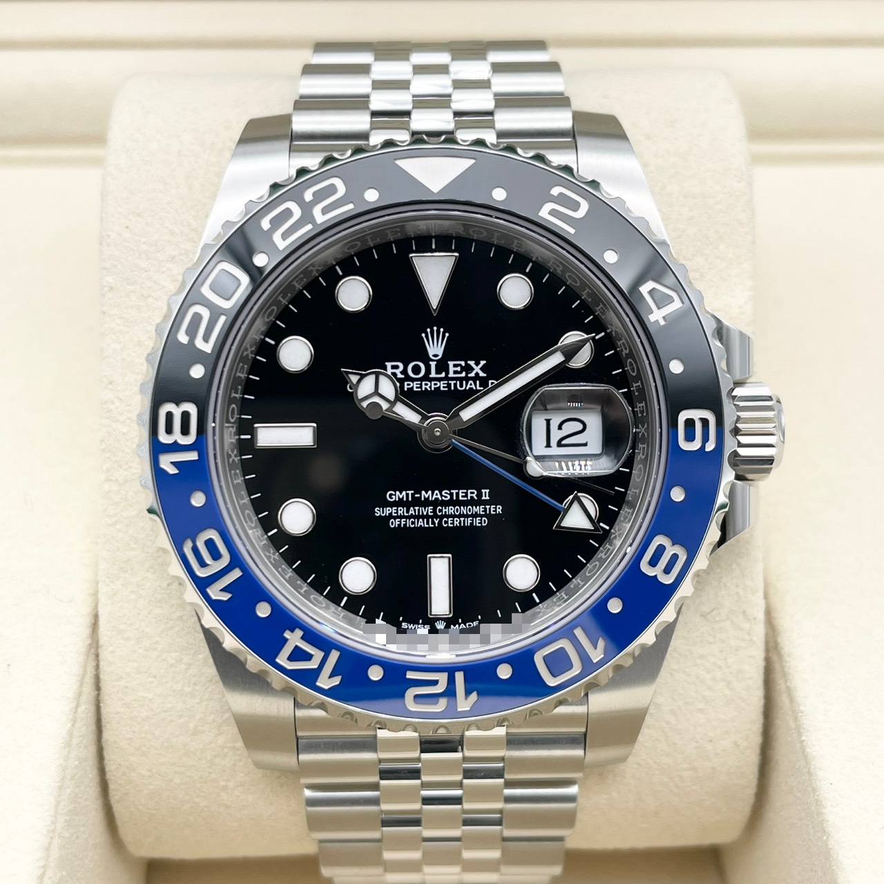 ��2025ǯ�ǽ��ץ饤�����ۡ��ݾڽ�����2025ǯ12��ۥ���å��� GMT�ޥ�����II 126710BLNR �Хåȥޥ� ����ӥ꡼�֥쥹 �֥�å� 40mm