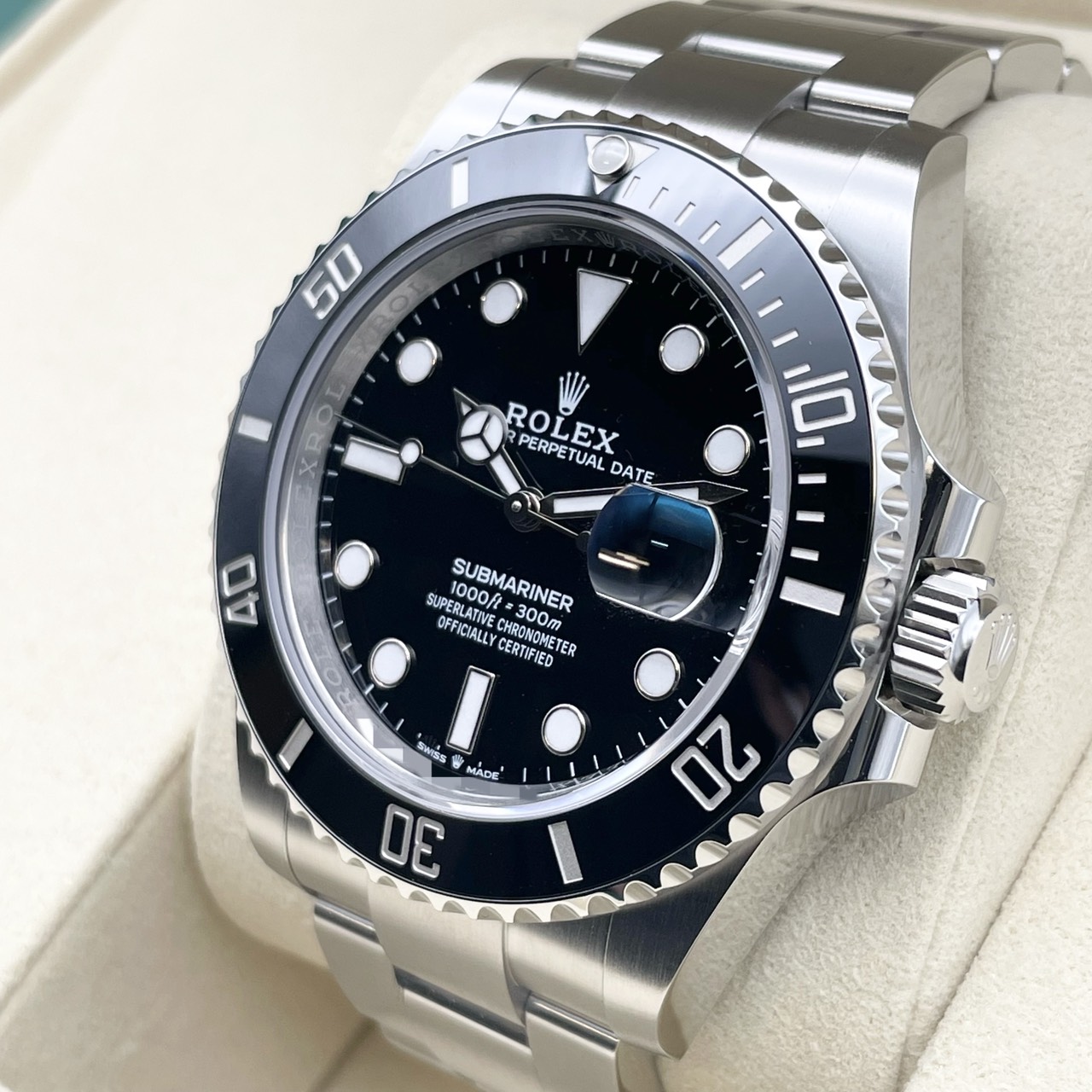 ���ݾڽ�����2025ǯ12��� ����å��� ���֥ޥ꡼�ʡ��ǥ��� 126610LN �֥�å� 41mm