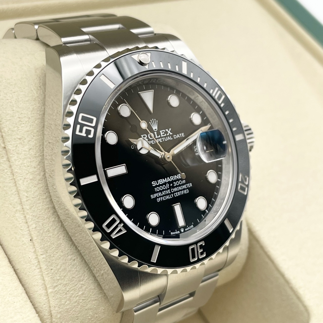 ���ݾڽ�����2025ǯ12��� ����å��� ���֥ޥ꡼�ʡ��ǥ��� 126610LN �֥�å� 41mm