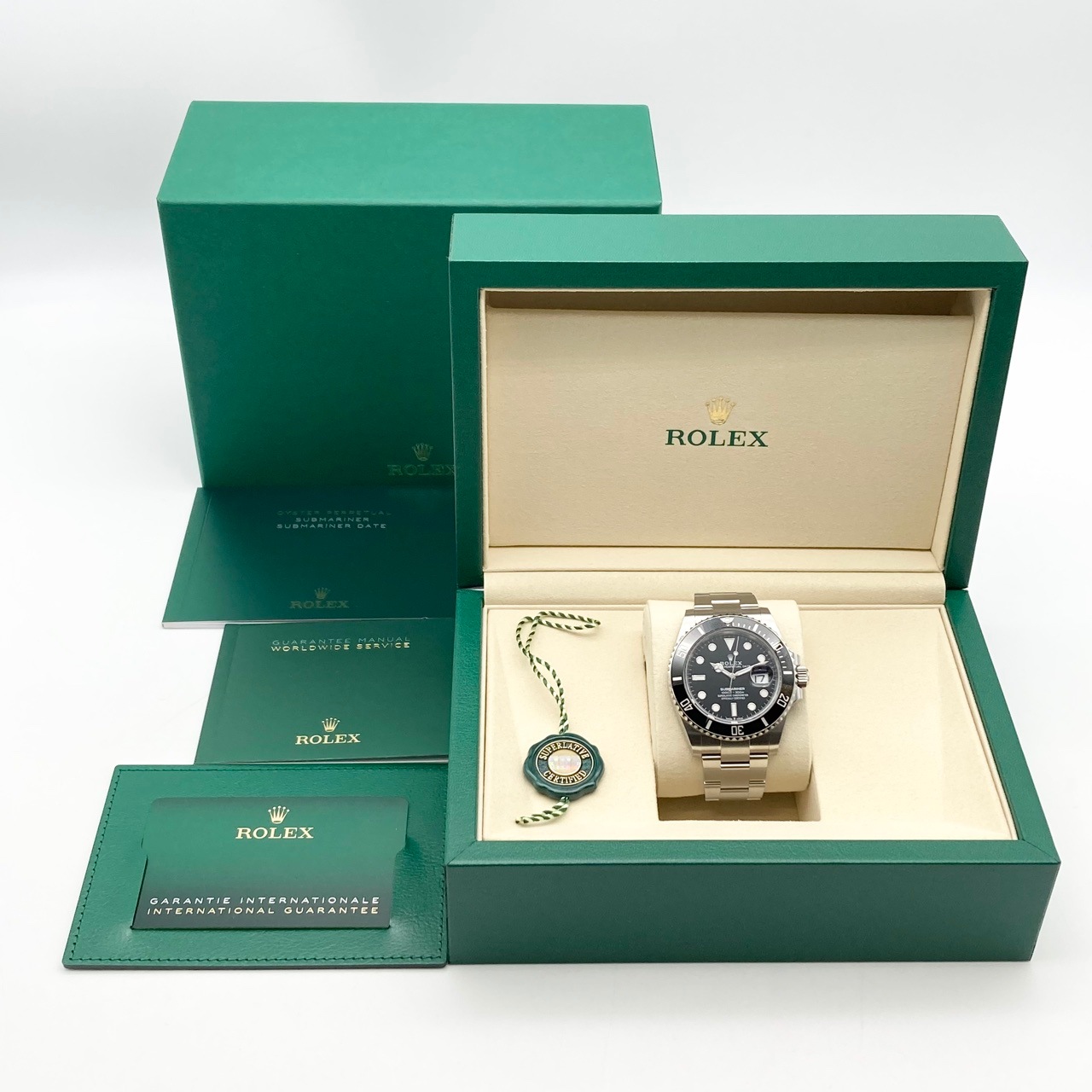 ���ݾڽ�����2026ǯ2��ۥ���å��� ���֥ޥ꡼�ʡ��ǥ��� 126610LN �֥�å� 41mm
