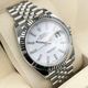 ����å��� �ǥ��ȥ��㥹�� 126334 �ۥ磻�� ����ӥ꡼�֥쥹��å� 41mm