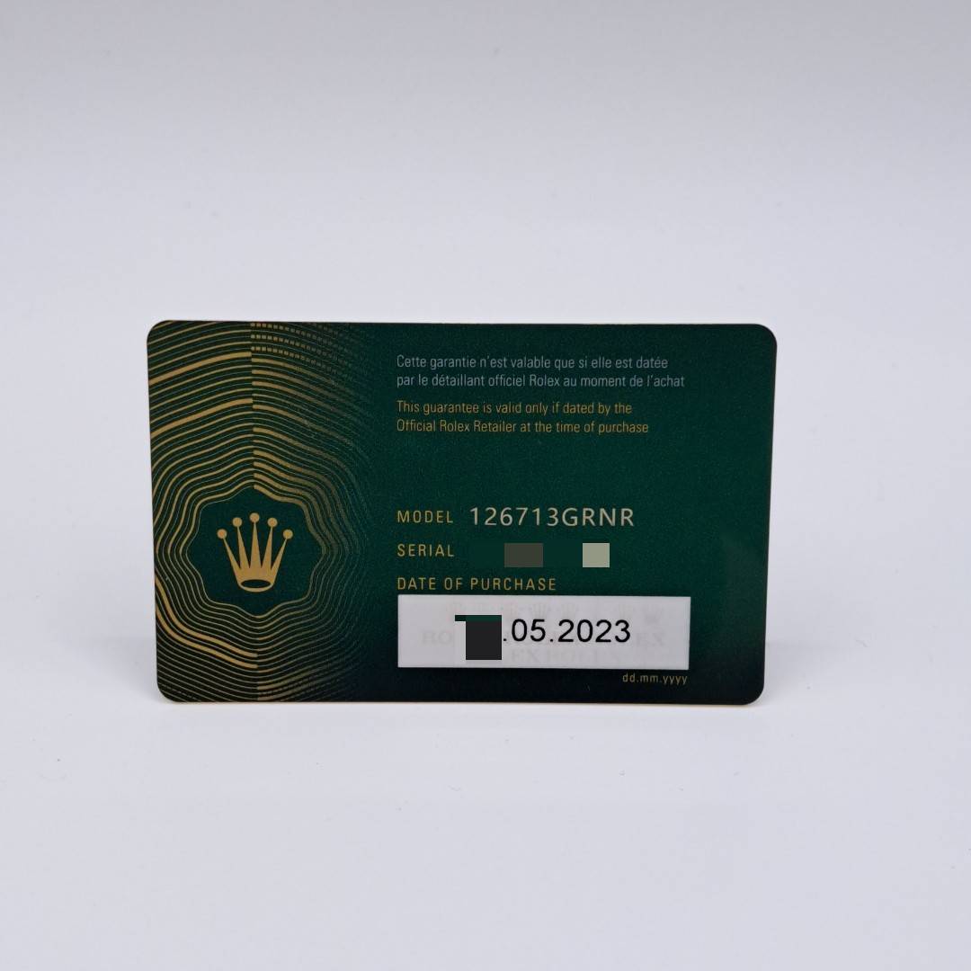 ��2023ǯ����ۥ���å��� GMT�ޥ�����II 126713GRNR