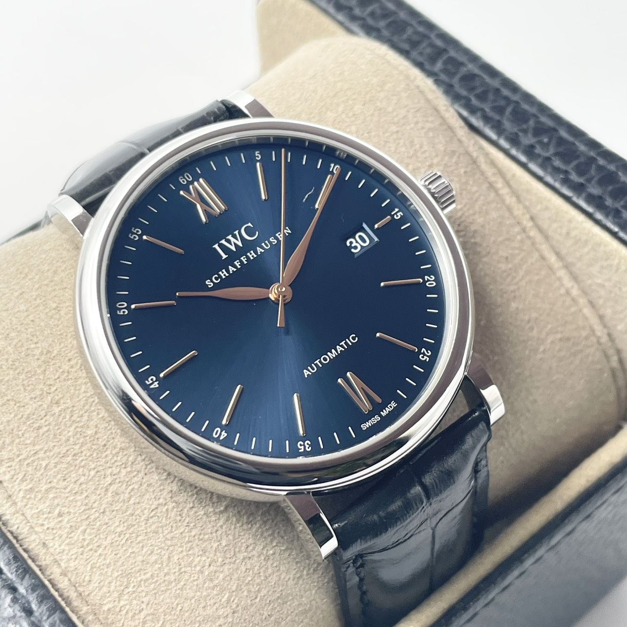 ��2025ǯ�ǽ��ץ饤������IWC �ݡ��ȥե���  IW356523 �֥롼 40 mm