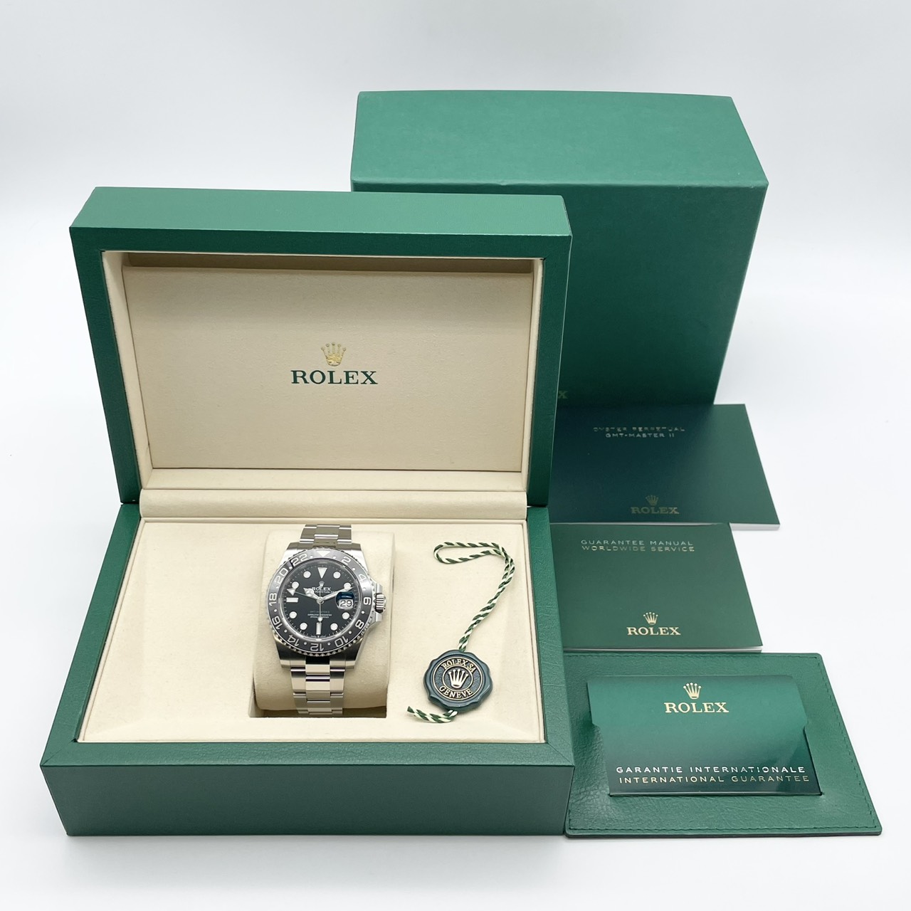 ��ǯ�����軻���ۥ���å��� GMT�ޥ�����II 126710GRNR �֥�å� �����������֥쥹��å� 40mm