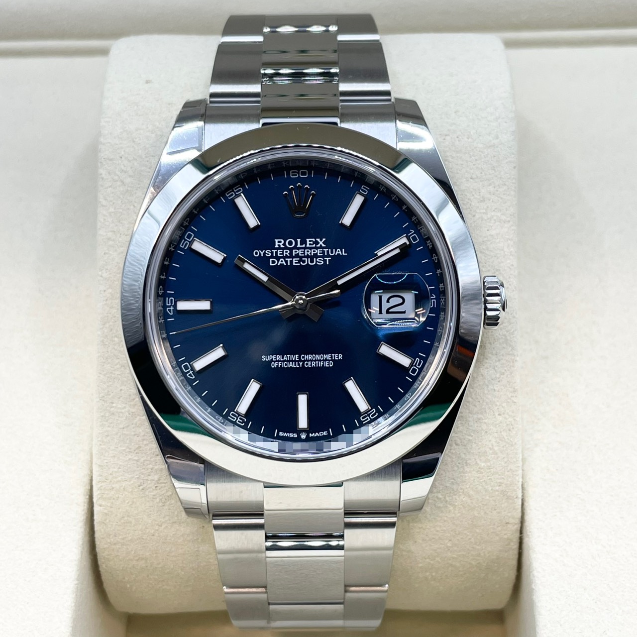 ���ݾ�����2026ǯ5��ۥ���å��� �ǥ��ȥ��㥹�� 126300 �֥饤�ȥ֥롼 41mm
