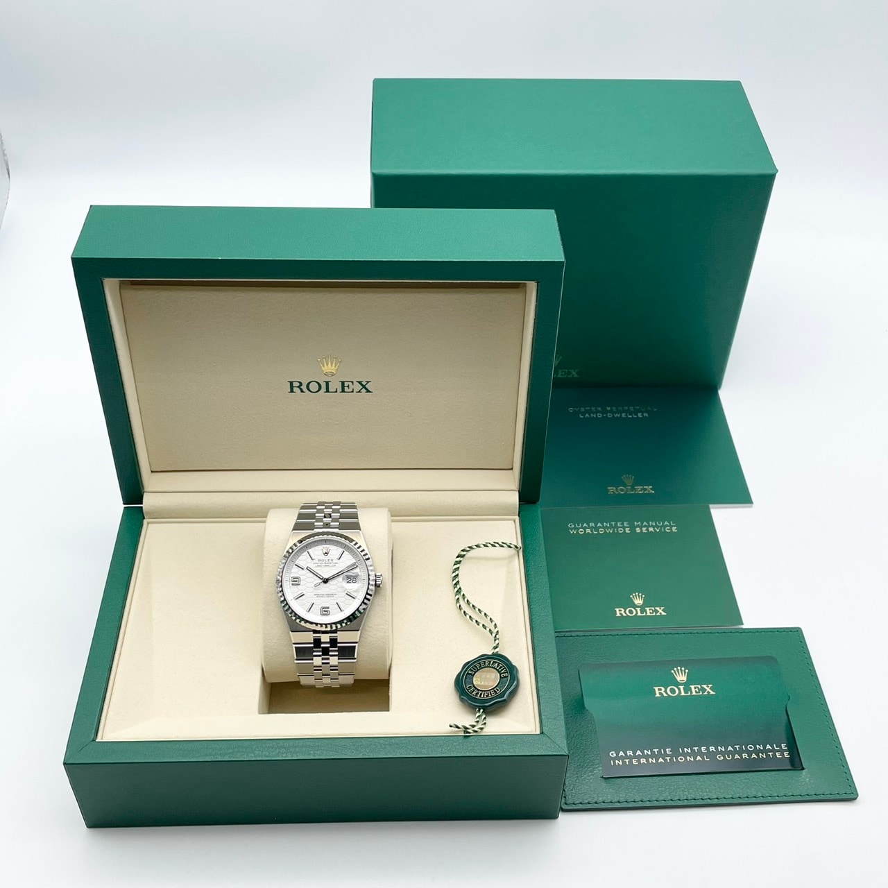 ROLEX 純正希少赤箱付属品付き 純正 ROLEX 付属品一式 オイスター ロレックス 腕時計 空箱 木箱