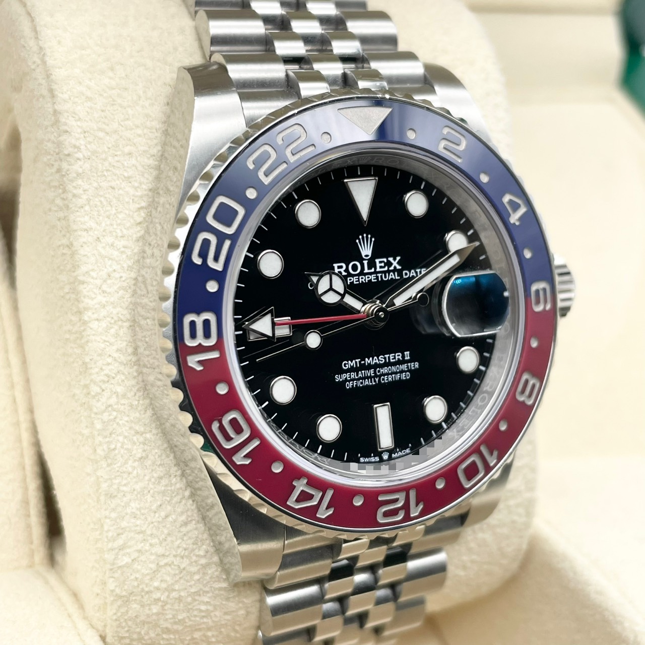 �ڿ��������°�ۥ���å��� GMT�ޥ�����II 126710BLRO �ڥץ� ����ӥ꡼�֥쥹��å� �֥�å� 40mm