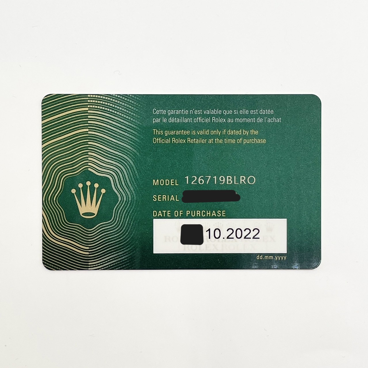 ����å��� GMT�ޥ�����II 126719BLRO �����������֥쥹��å� ��ƥ��饤�� �ۥ磻�ȥ������ 40mm