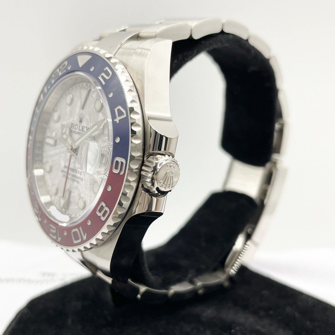 ����å��� GMT�ޥ�����II 126719BLRO �����������֥쥹��å� ��ƥ��饤�� �ۥ磻�ȥ������ 40mm