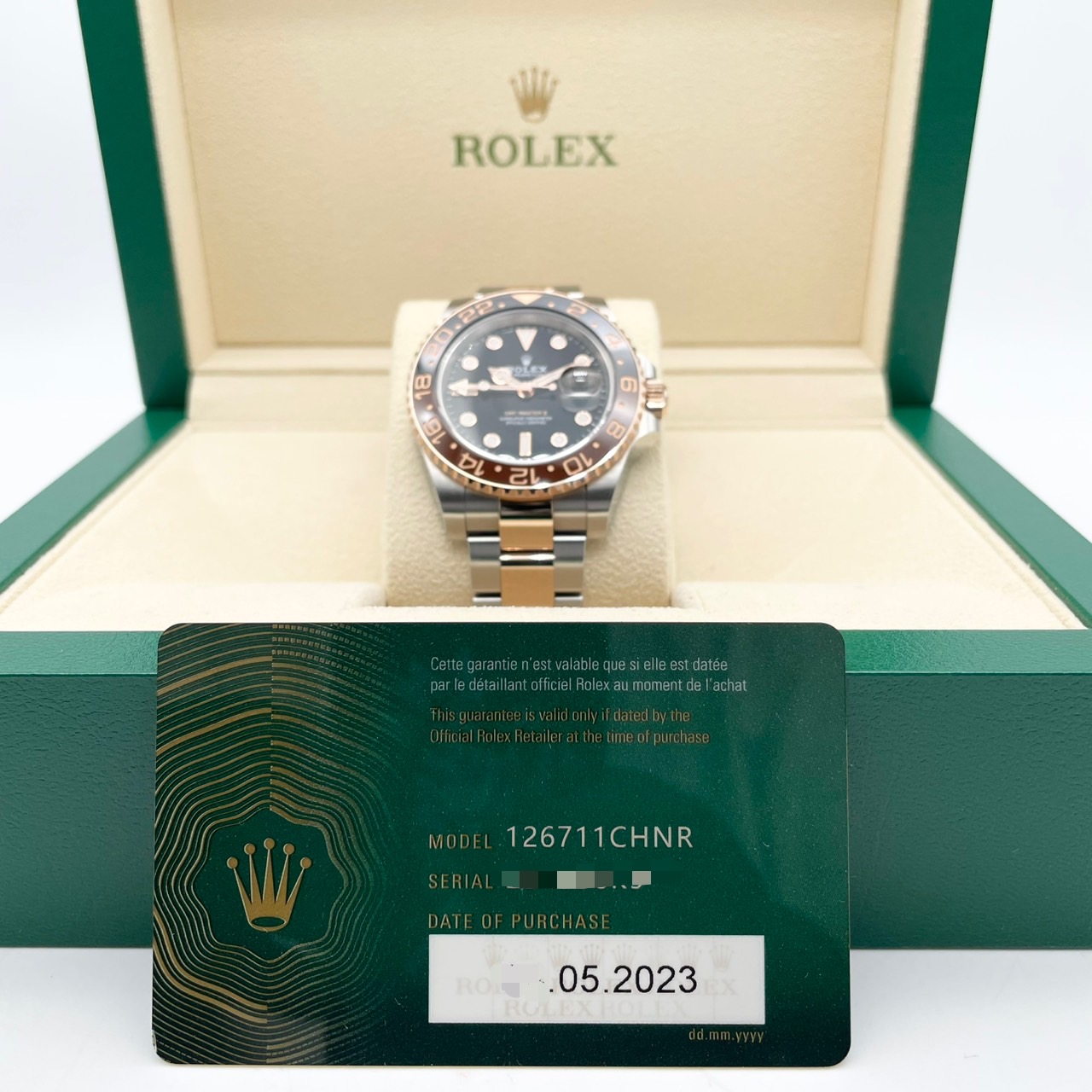 ��9��24���ޤǤ����䡪�ۥ���å��� GMT�ޥ�����II 126711CHNR �֥�å� 40mm