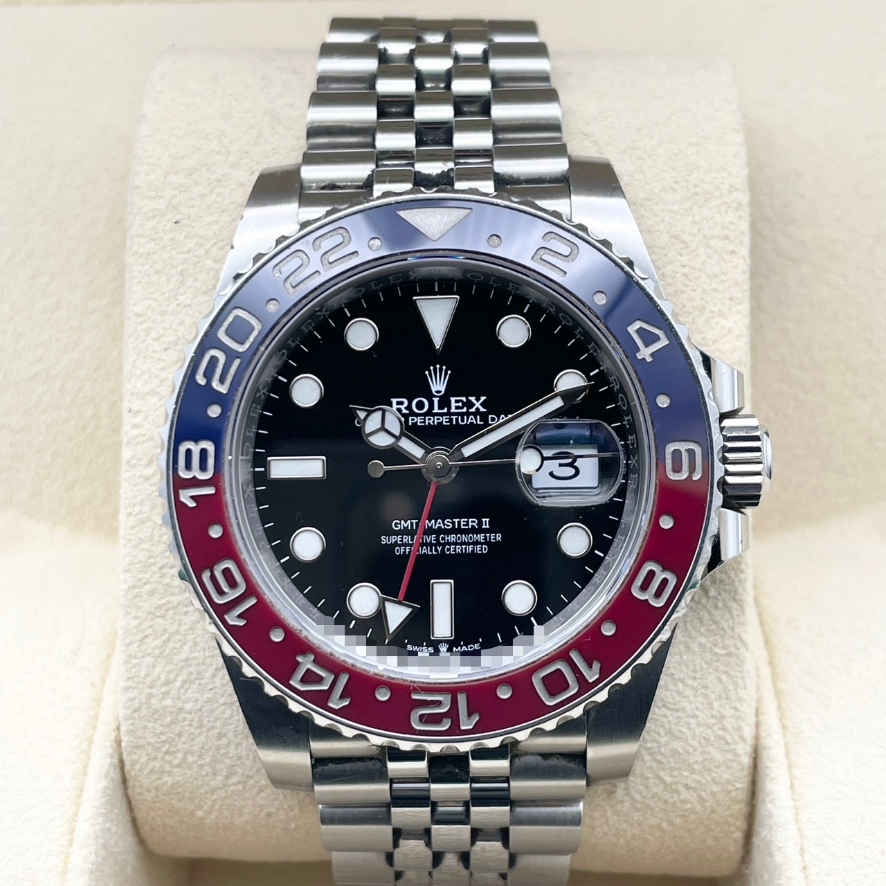 ����å��� GMT�ޥ�����II 126710BLRO  ����ӥ꡼�֥쥹��å� �֥�å� 40mm