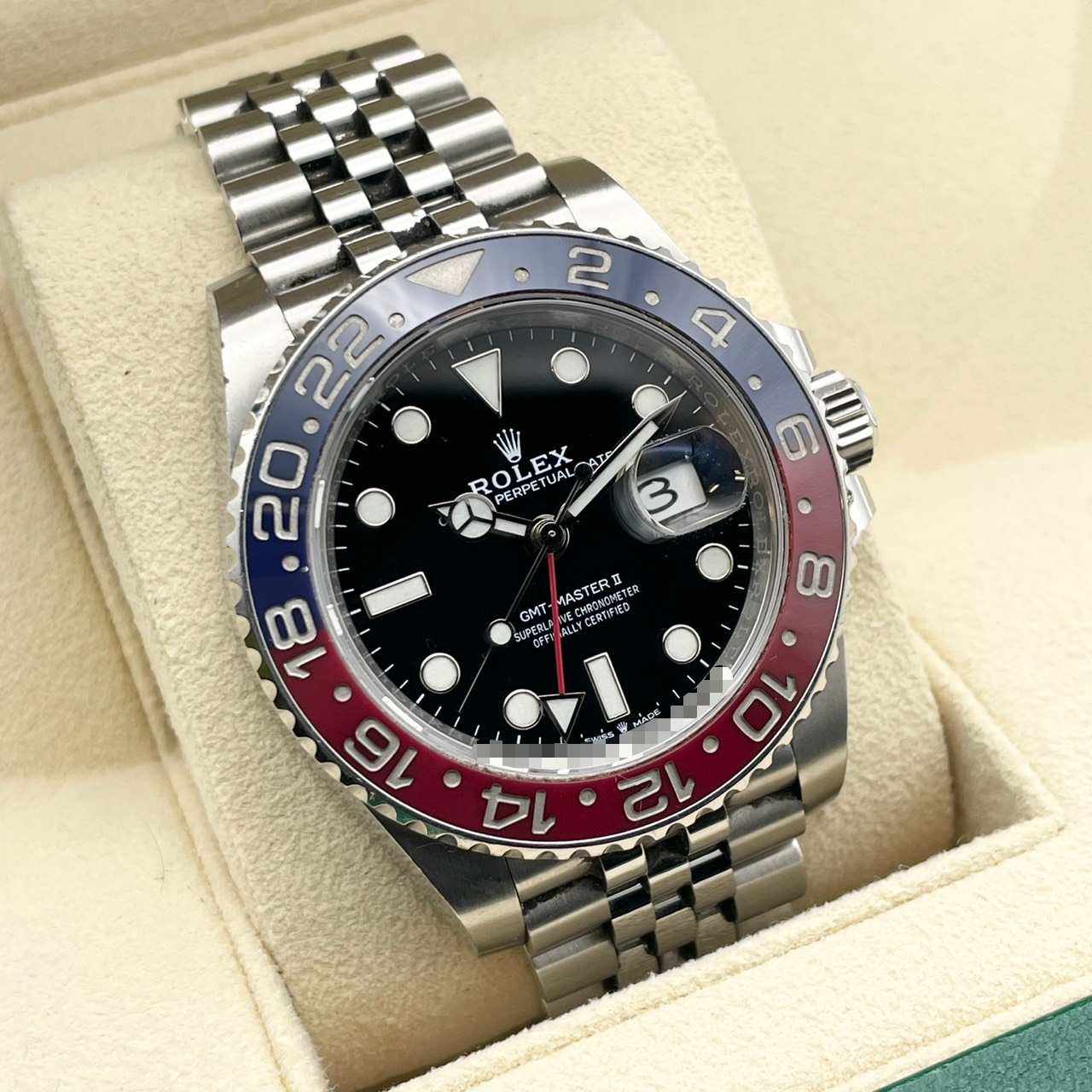 ����å��� GMT�ޥ�����II 126710BLRO  ����ӥ꡼�֥쥹��å� �֥�å� 40mm