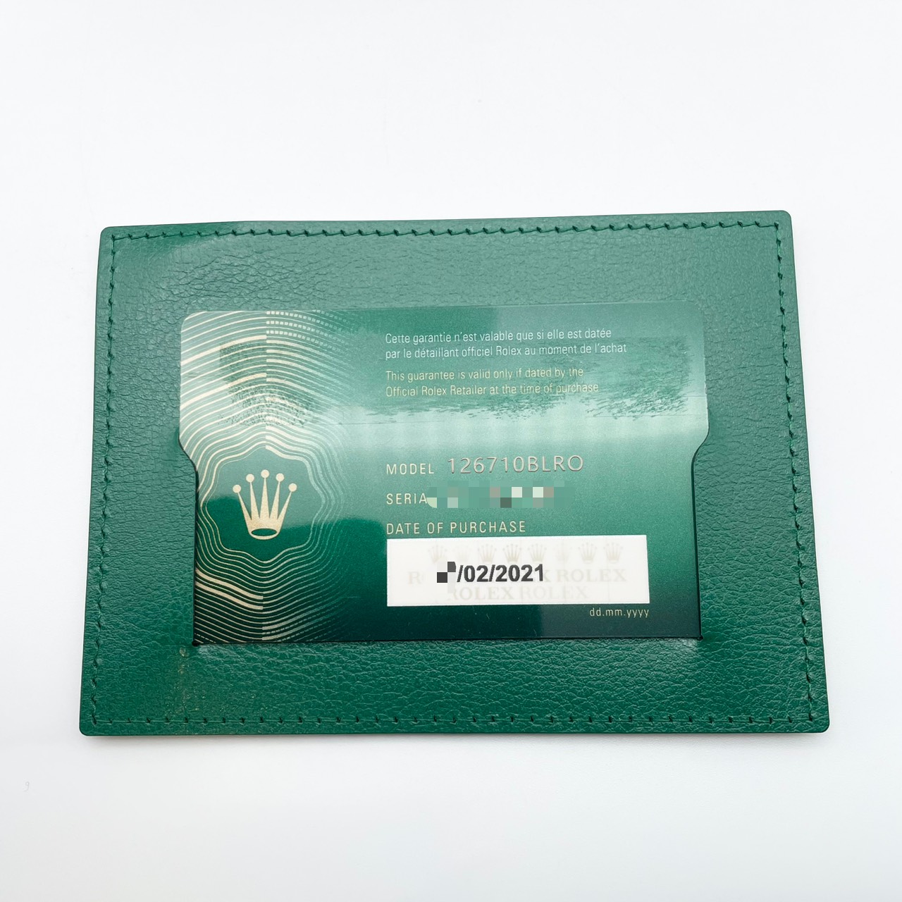 ����å��� GMT�ޥ�����II 126710BLRO  ����ӥ꡼�֥쥹��å� �֥�å� 40mm